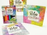 Relax With Colours 3 Books & Pencils