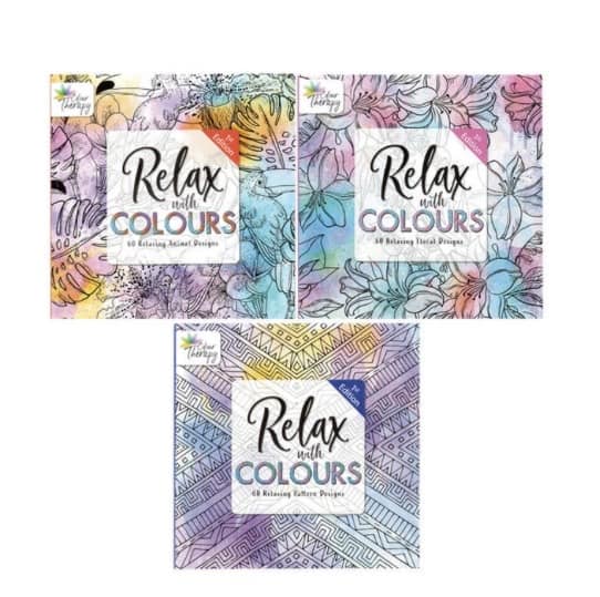 relax colouring book